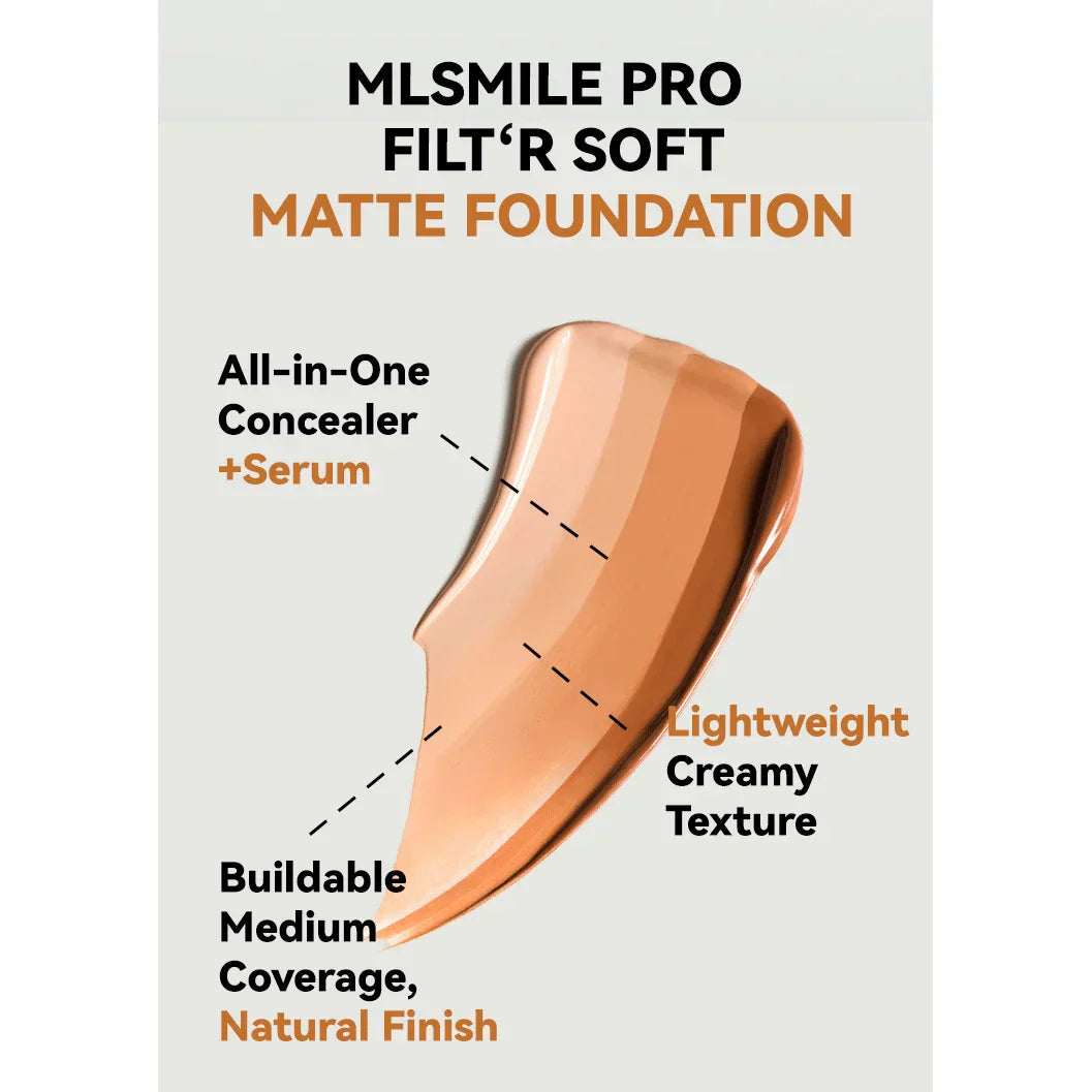 Face Foundation Cream Oil-Control Matte BBCream Waterproof Lasting Concealer Liquid Full Coverage Matte Base Professional Makeup